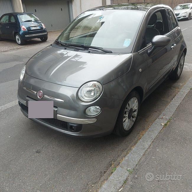 Usata Fiat 500 Lounge 69 CV (50 kW) 2014 Grigio Berlina