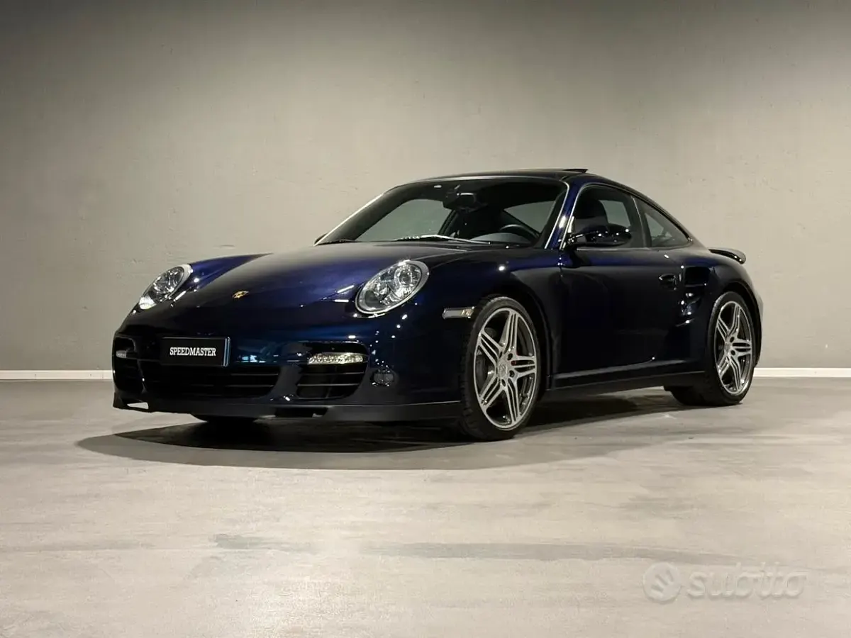 Usata Porsche 911 Turbo 480 CV (353 kW) 2007 Bluazzurro Coupé