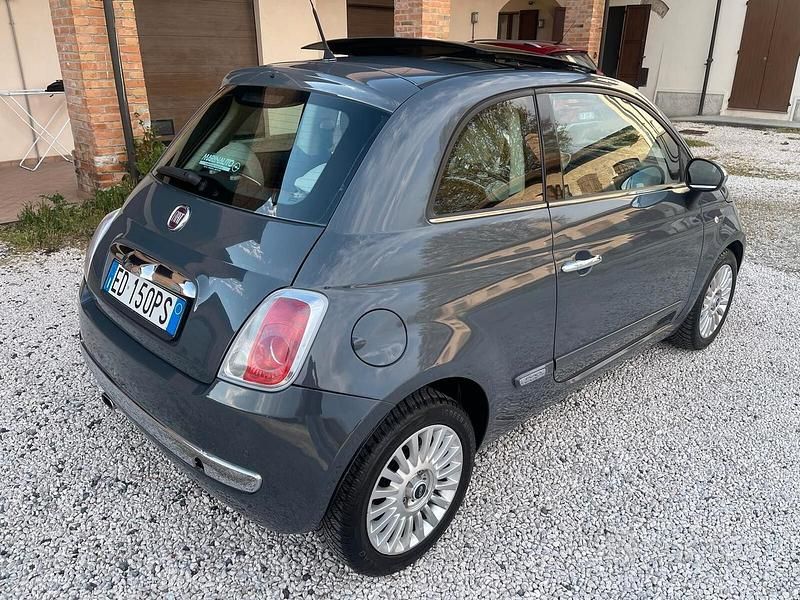 Usata Fiat 500 Lounge 69 CV (50 kW) 2010 Grigio Berlina