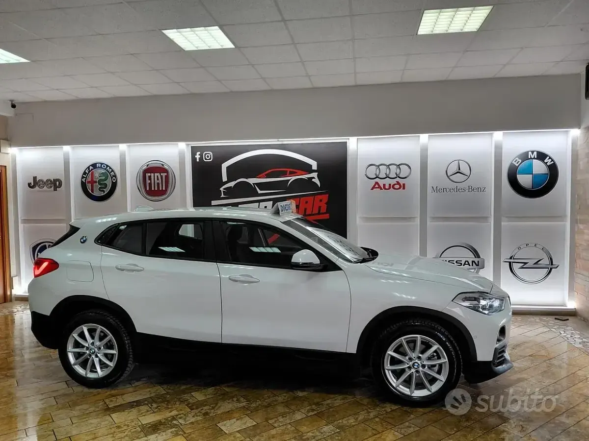 Usata BMW X2 Advantage 150 CV (110 kW) 2019 Bianco SUV