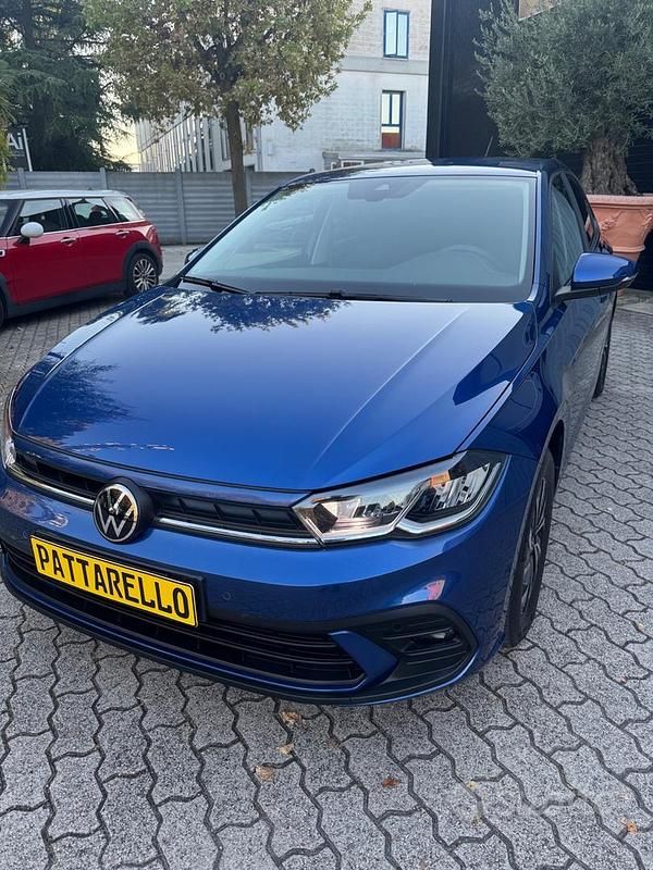 Usata VW Polo 80 CV (58 kW) 2022 Blu Utilitaria