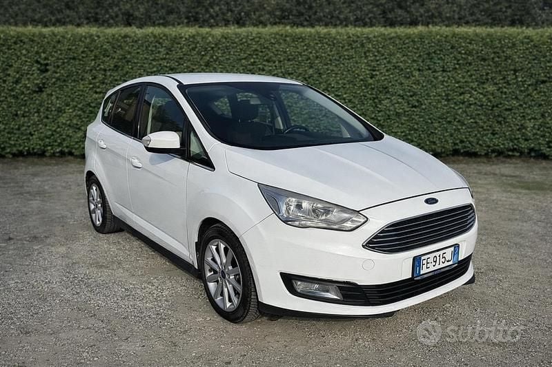 Usata Ford C-MAX Titanium X 120 CV (88 kW) 2016 Bianco Monovolume