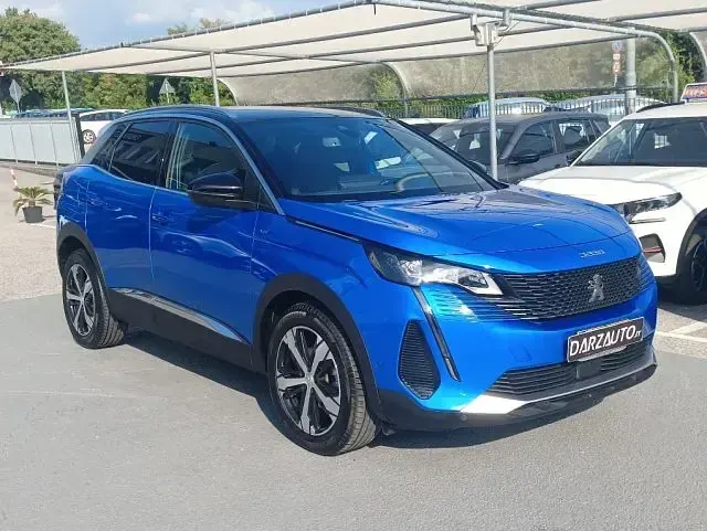 Usata Peugeot 3008 GT 131 CV (96 kW) 2022 Blu t. nero metallizzato SUV