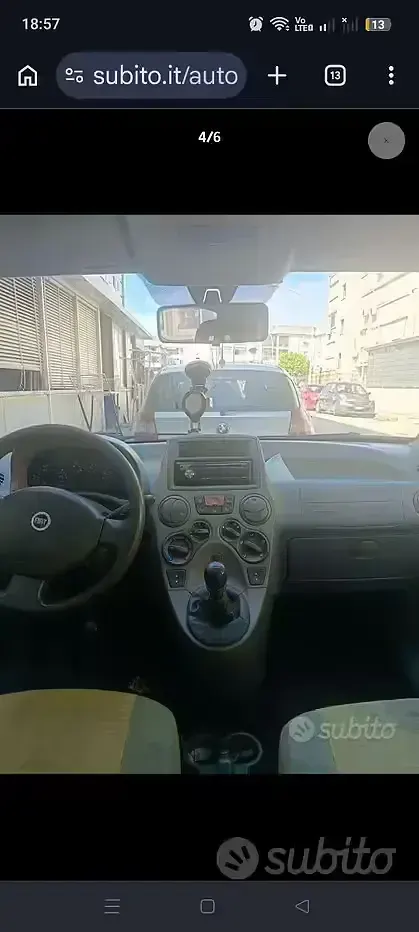 Usata Fiat Panda 60 CV (44 kW) 2004 Utilitaria