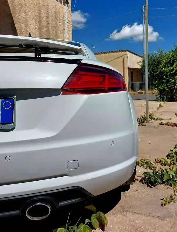 Usata Audi TT S-Line 184 CV (135 kW) 2015 Bianco Coupé