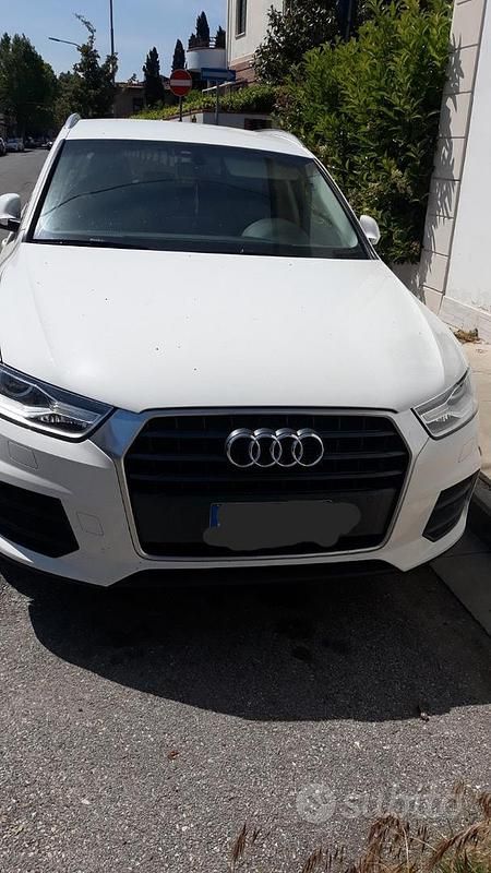 Usata Audi Q3 150 CV (110 kW) 2017 Bianco SUV