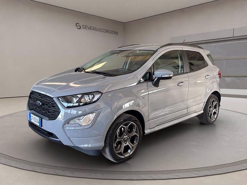 Usata Ford Ecosport ST-Line 125 CV (91 kW) 2021 Grigio chiaro m SUV