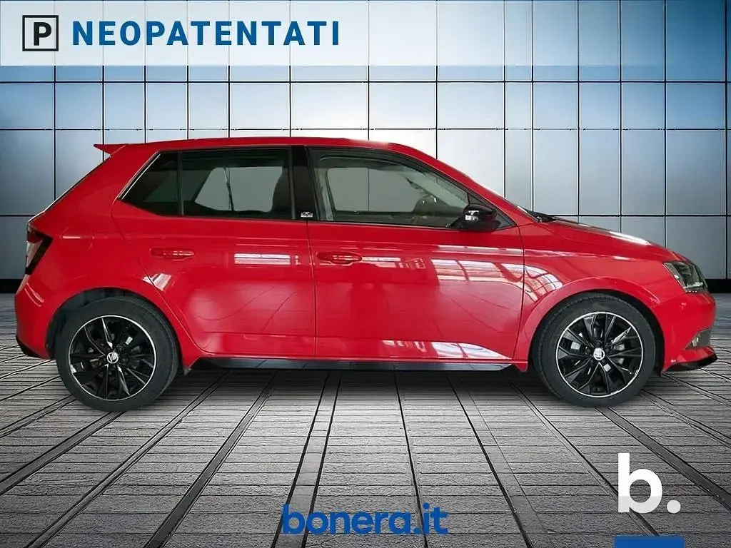 Usata Skoda Fabia Monte Carlo 90 CV (66 kW) 2017 Rosso Berlina