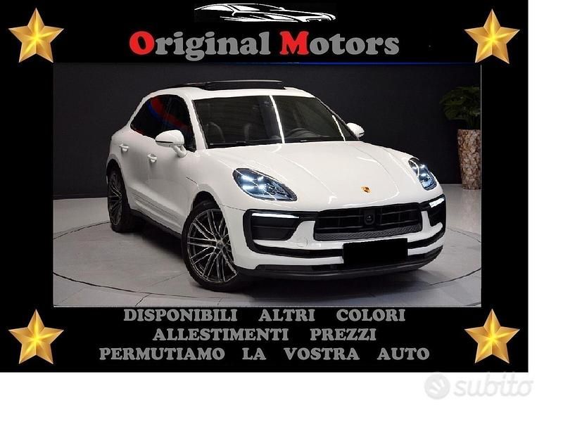 Bianco Usata 2023 Porsche Macan SUV | 69.800 € (Buon prezzo) - Immagine 1/4
