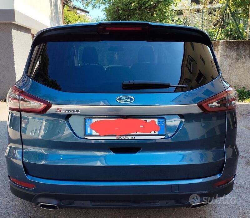 Usata Ford S-MAX S 190 CV (139 kW) 2019 Blu Monovolume