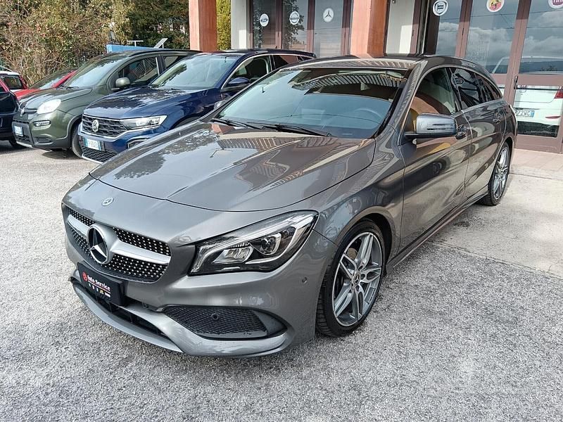 Grigio Usata 2018 Mercedes CLA200 Station wagon | 21.900 € (Buon prezzo) - Immagine 1/4