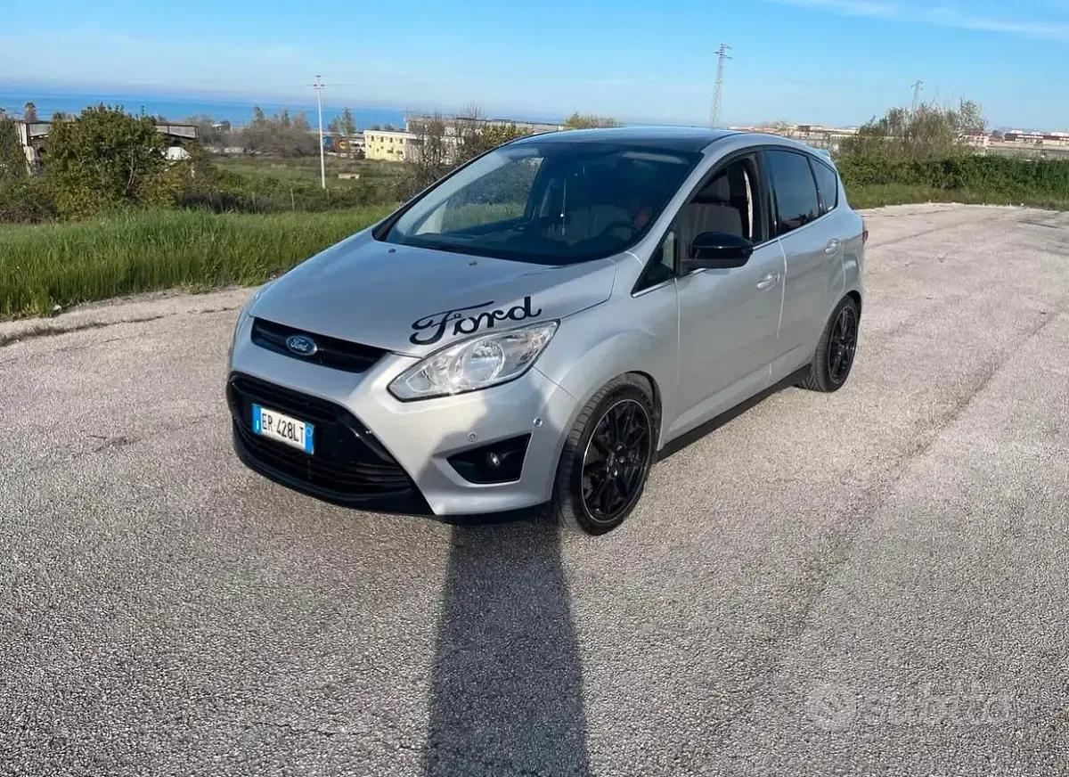 Usata Ford C-MAX Titanium 115 CV (84 kW) 2013 Grigio Monovolume
