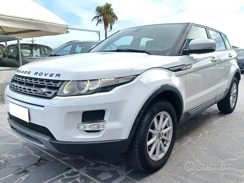 Bianco Usata 2013 Land Rover Range Rover evoque Prestige SUV | 12.900 € (Cara) - Immagine 1/4