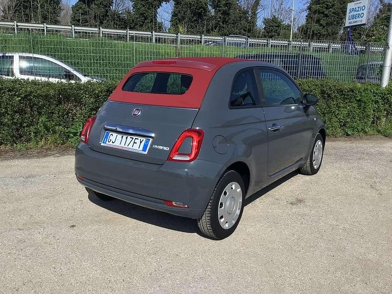 Usata Fiat 500 69 CV (50 kW) 2022 Grigio Cabrio