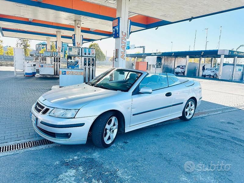 Usata Saab 9-3 Cabriolet Vector 150 CV (110 kW) 2006 Grigio Cabrio
