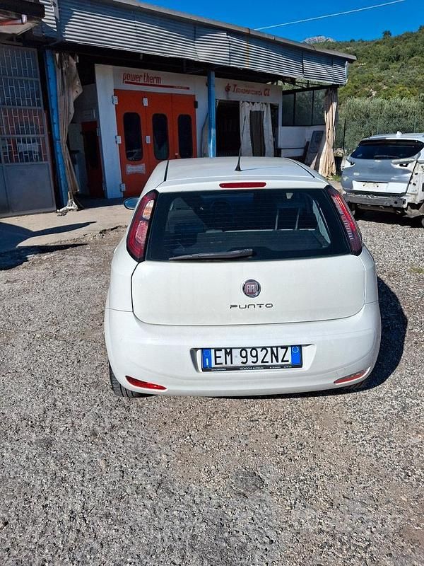 Usata Fiat Punto Evo 75 CV (55 kW) 2012 Bianco Utilitaria