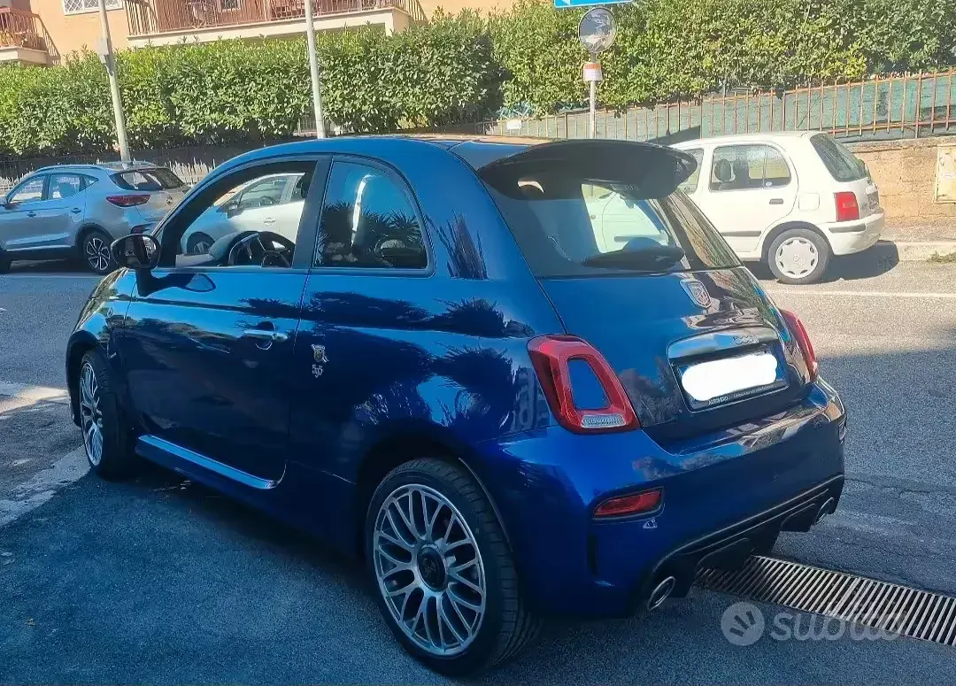 Usata Abarth 500 145 CV (106 kW) 2021 Blu Berlina