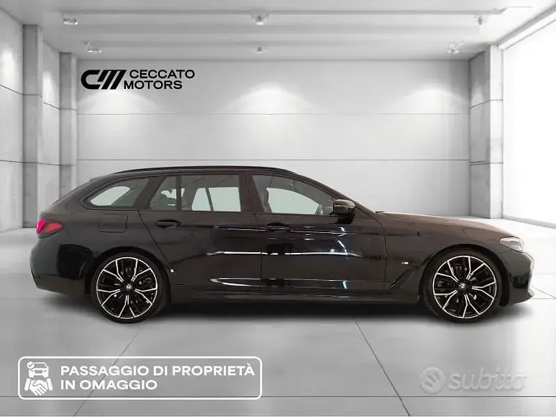 Usata BMW 520 M Sport 190 CV (139 kW) 2022 Nero Station wagon