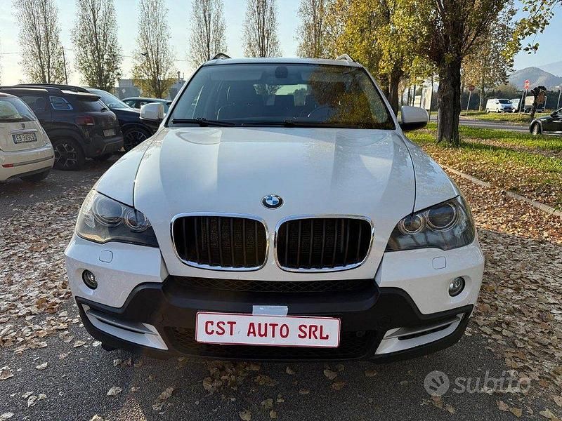 Usata BMW X5 235 CV (172 kW) 2009 Bianco metallizzato SUV
