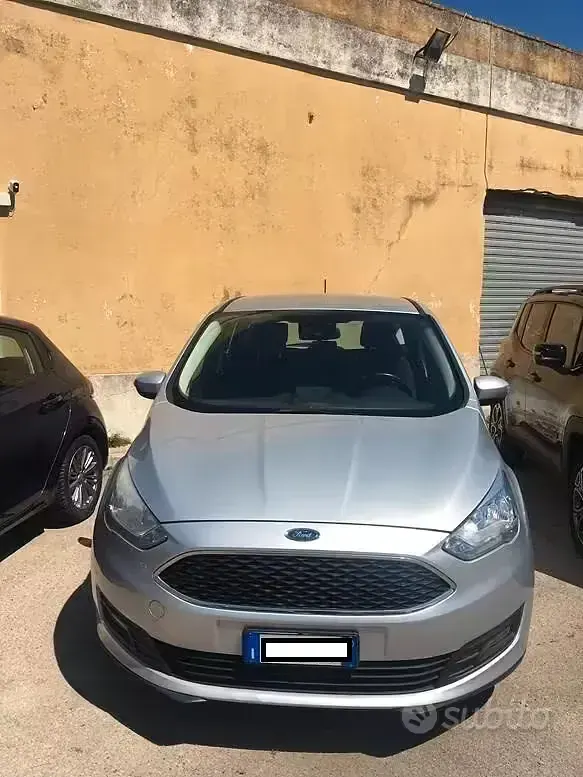 Begagnad Ford C-MAX 95 HK (69 kW) 2019 Grå Minibuss