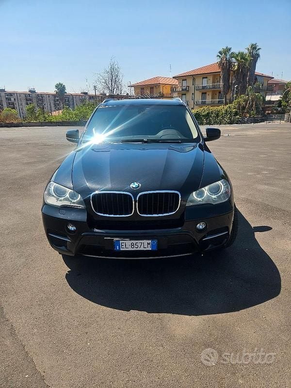 Usata BMW X5 245 CV (180 kW) 2012 Nero SUV