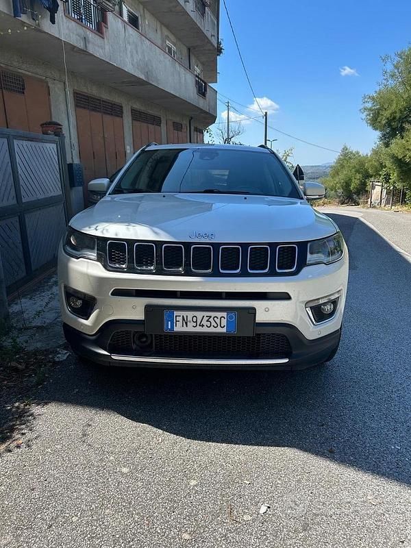 Usata Jeep Compass Limited 120 CV (88 kW) 2018 Bianco SUV