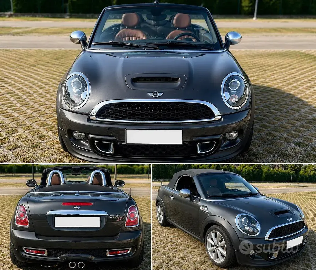 Usata Mini Cooper SD Cabriolet 143 CV (105 kW) 2012 Grigio Cabrio