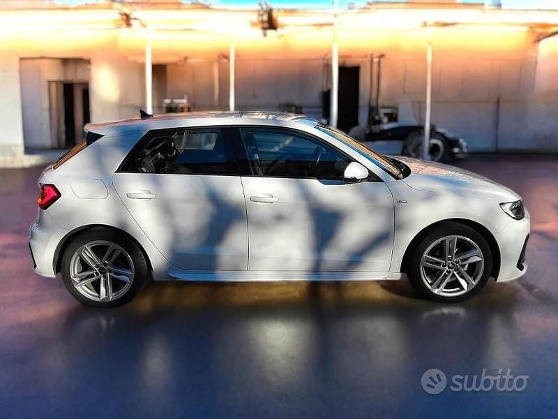 Usata Audi A1 Sportback S-Line 95 CV (69 kW) 2021 Bianco Utilitaria