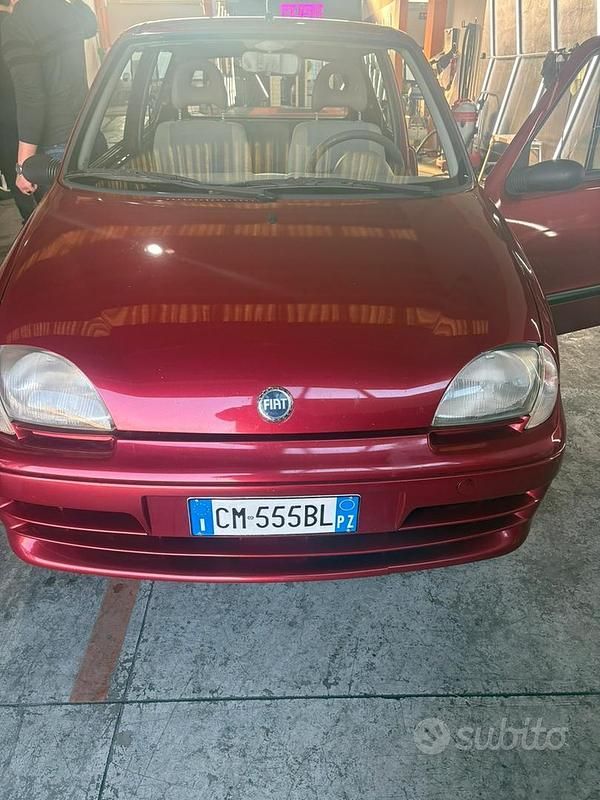 Usata Fiat 600 2004 Rosso Berlina