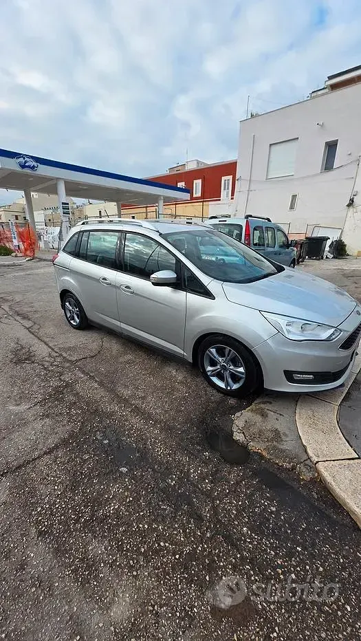 Usata Ford C-MAX 125 CV (91 kW) 2017 Grigio Monovolume