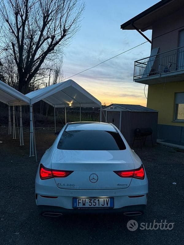 Usata Mercedes CLA220 2019 Bianco Berlina