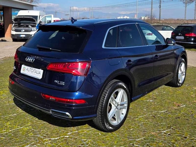 Usata Audi Q5 S-line plus 286 CV (210 kW) 2019 Blu/azzurro SUV