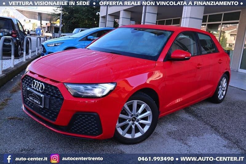 Usata Audi A1 Admired 110 CV (80 kW) 2020 Rosso Utilitaria