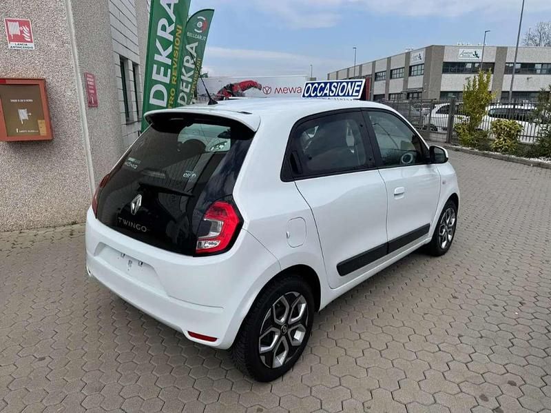 Usata Renault Twingo SE 71 CV (52 kW) 2020 Bianco Utilitaria