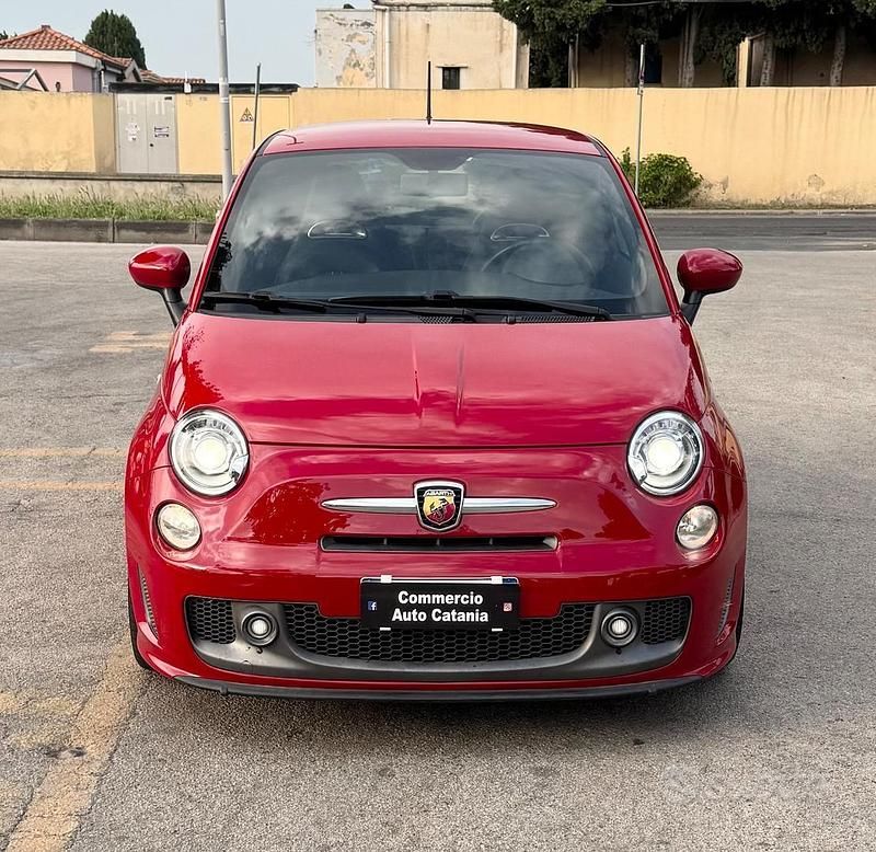 Usata Abarth 595 Turismo 160 CV (117 kW) 2015 Rosso Utilitaria