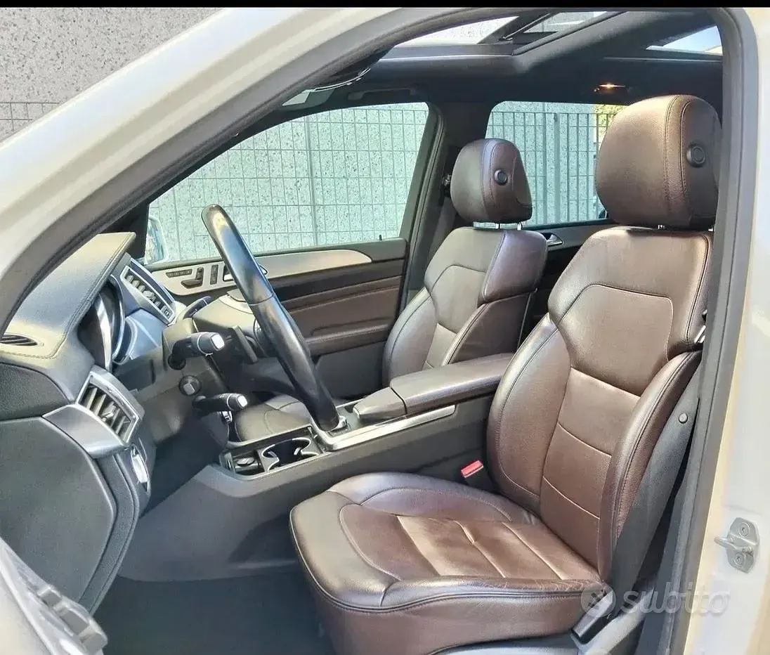 Usata Mercedes ML350 258 CV (189 kW) 2012 Bianco SUV