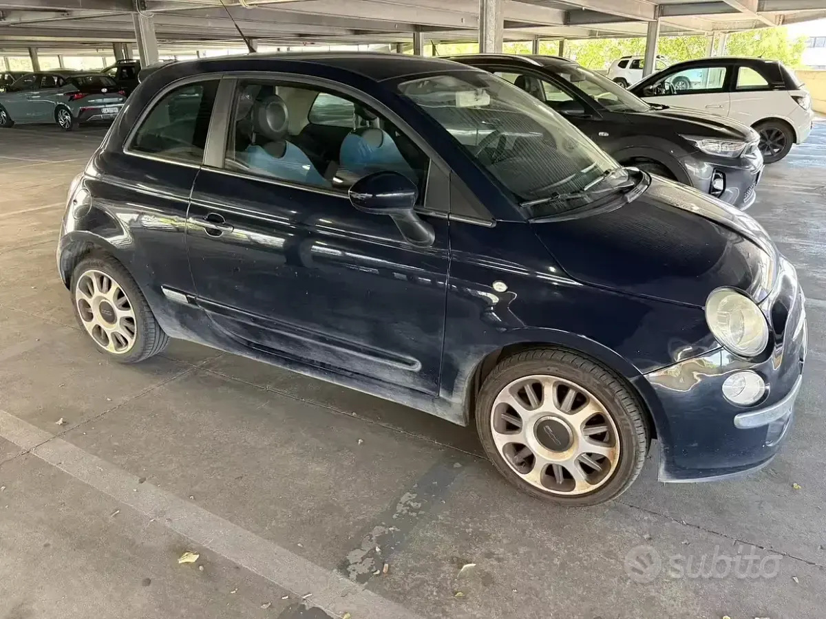 Usata Fiat 500 Sport 85 CV (62 kW) 2011 Bluazzurro Berlina