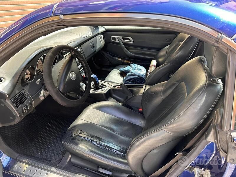 Usata Mercedes SLK200 2000 Blu Cabrio