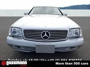 Usata Mercedes SL320 231 CV (169 kW) 1997 Argento Cabrio