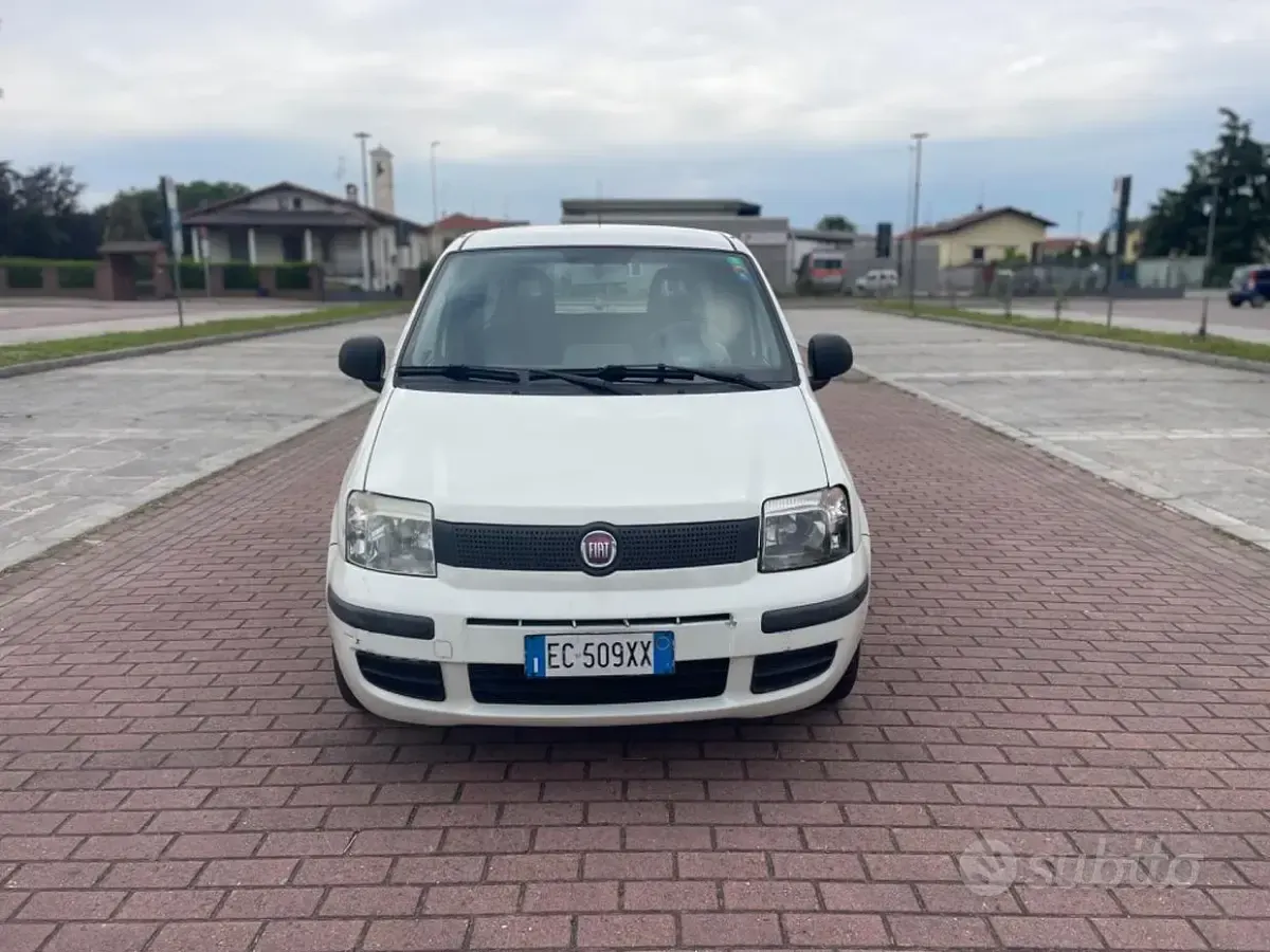 Usata Fiat Panda Active 54 CV (39 kW) 2010 Bianco Utilitaria