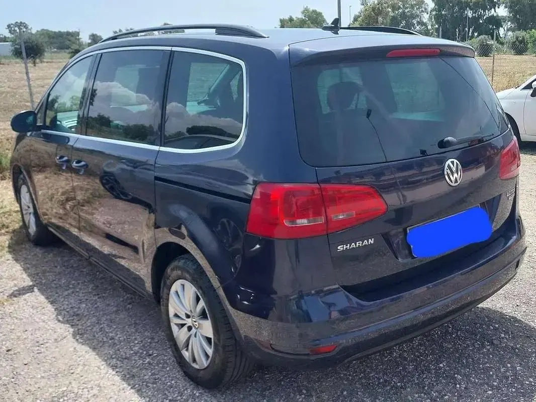 Usata VW Sharan Comfortline 140 CV (102 kW) 2012 Blu/azzurro Monovolume