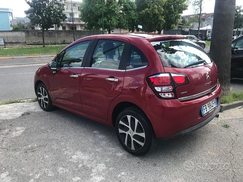 Usata Citroën C3 Exclusive 75 CV (55 kW) 2016 Rosso Utilitaria