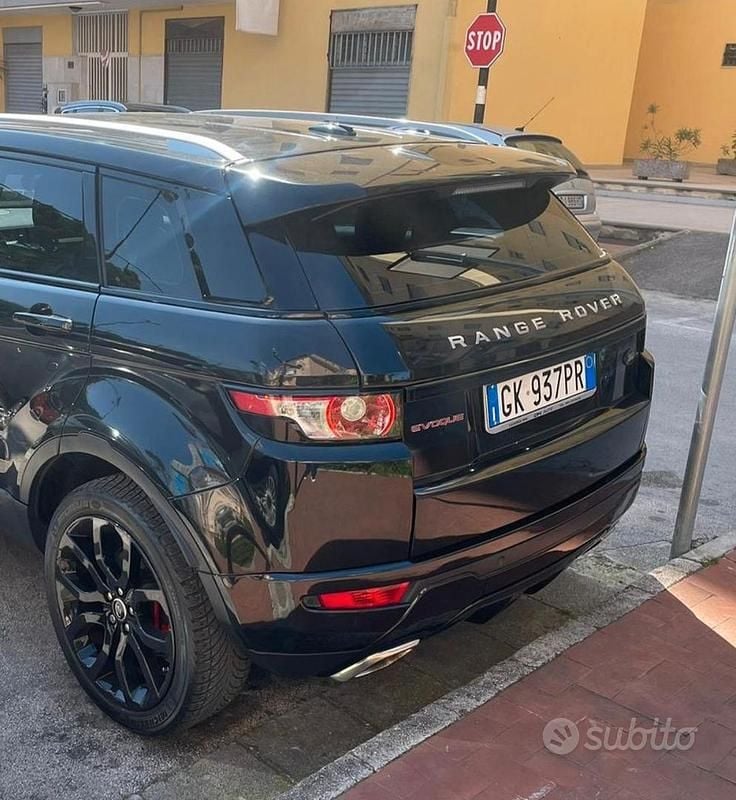 Usata Land Rover Range Rover evoque 2013 Nero Berlina