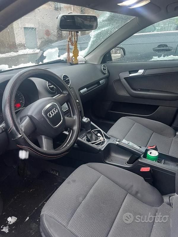 Usata Audi A3 2008 Nero Utilitaria