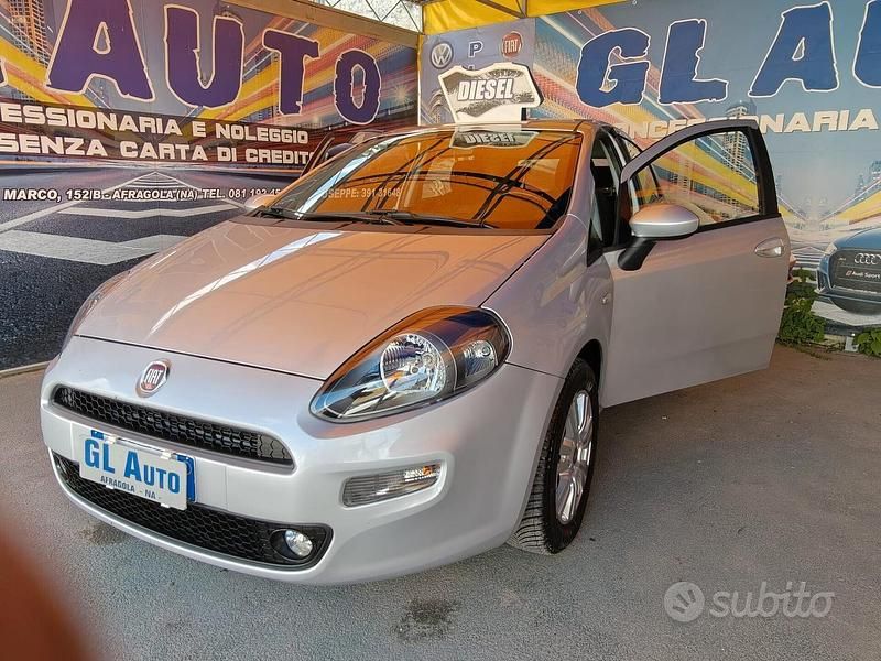 Usata Fiat Punto Evo Lounge 75 CV (55 kW) 2014 Grigio Utilitaria