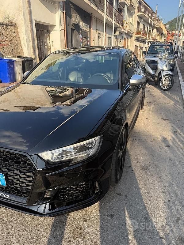 Usata Audi RS3 400 CV (294 kW) 2018 Nero Berlina