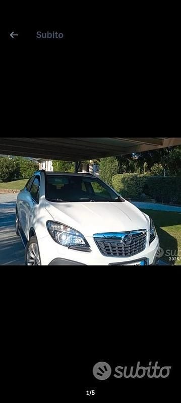 Usata Opel Mokka 140 CV (102 kW) 2015 Bianco SUV