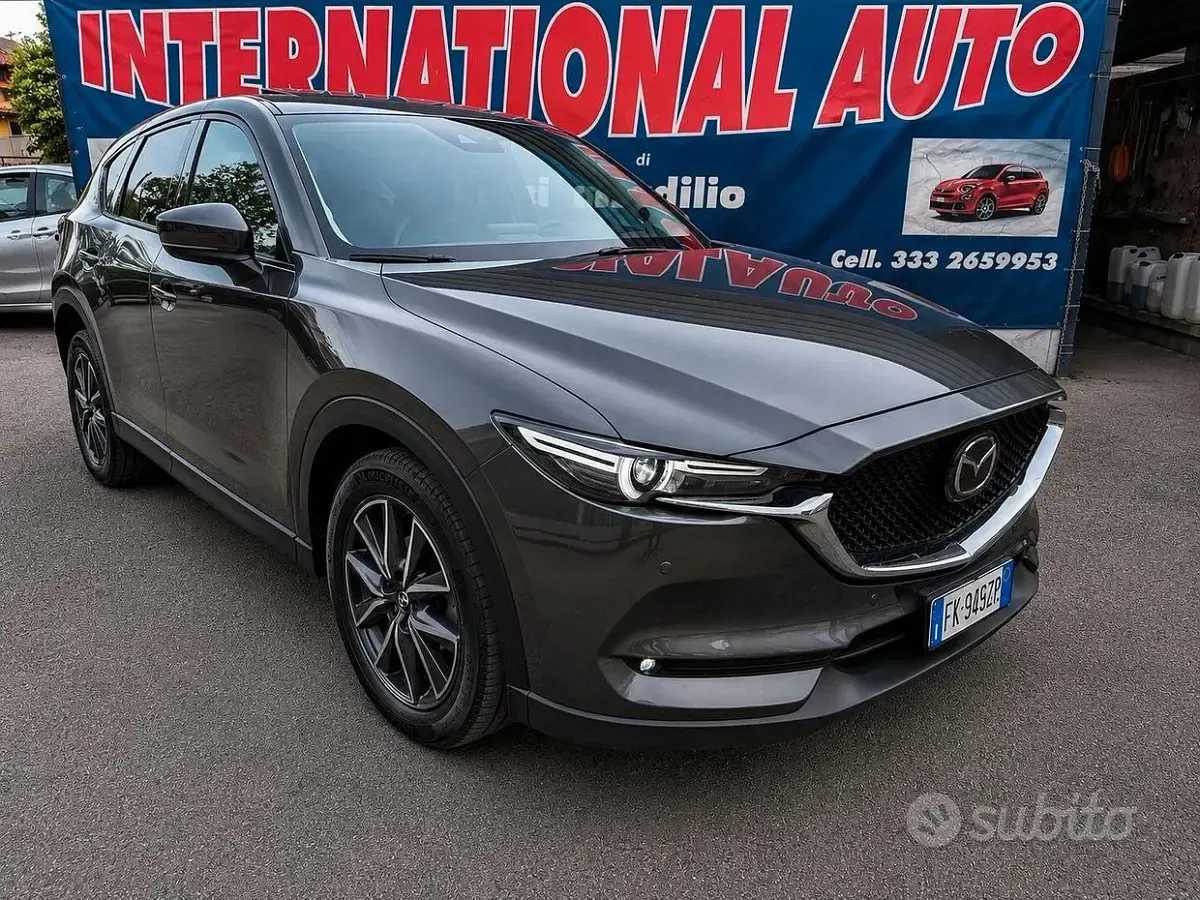 Usata Mazda CX-5 Exclusive 175 CV (128 kW) 2017 Grigio SUV
