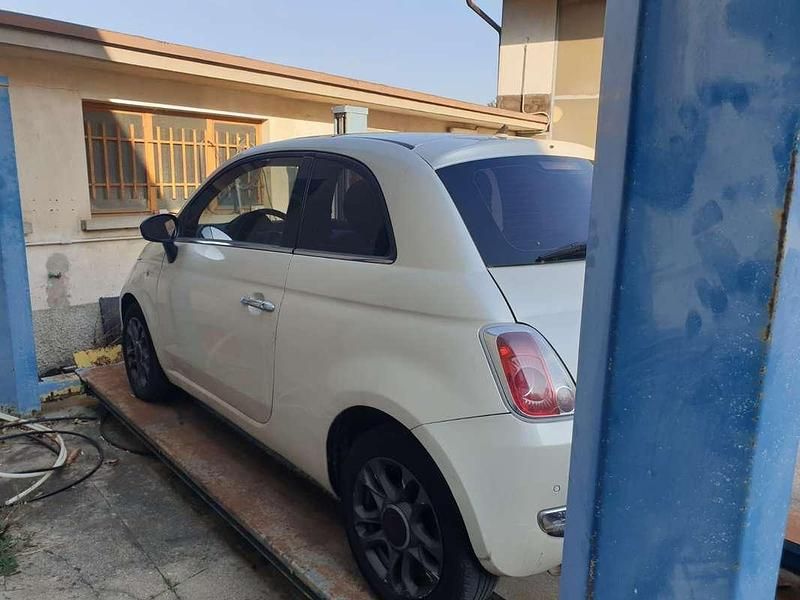 Usata Fiat 500 Sport 101 CV (74 kW) 2009 Bianco Cabrio