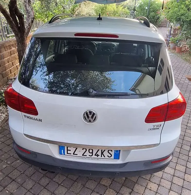 Usata VW Tiguan 122 CV (89 kW) 2015 Bianco SUV